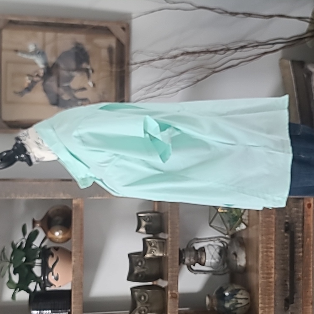 Columbia Light Mint Short-Sleeve Button-Up Shirt - Picture 4 of 10